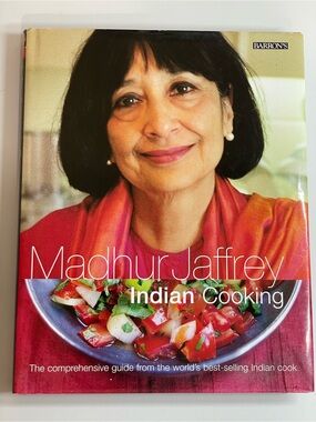 Madhur Jaffrey Indian Cooking Cookbook Hardback Barron's